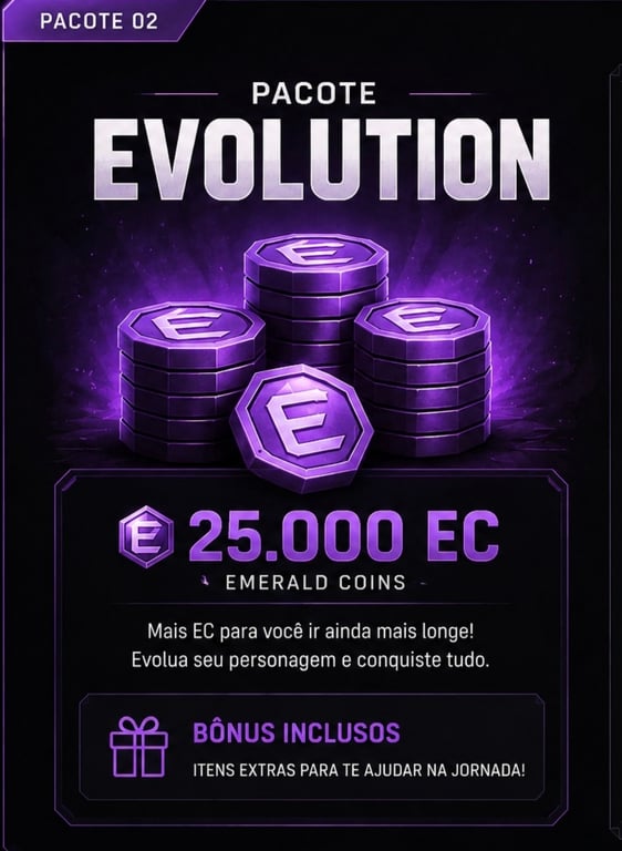 Pacote Emerald Coins
