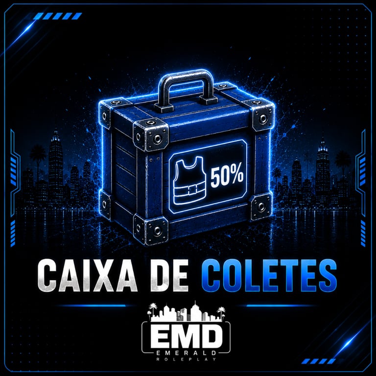 Caixa de Coletes Saúde 50/100