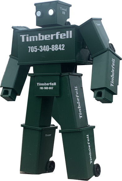 Timberfell waste bin truck
