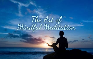 The Art of Mindful Meditation