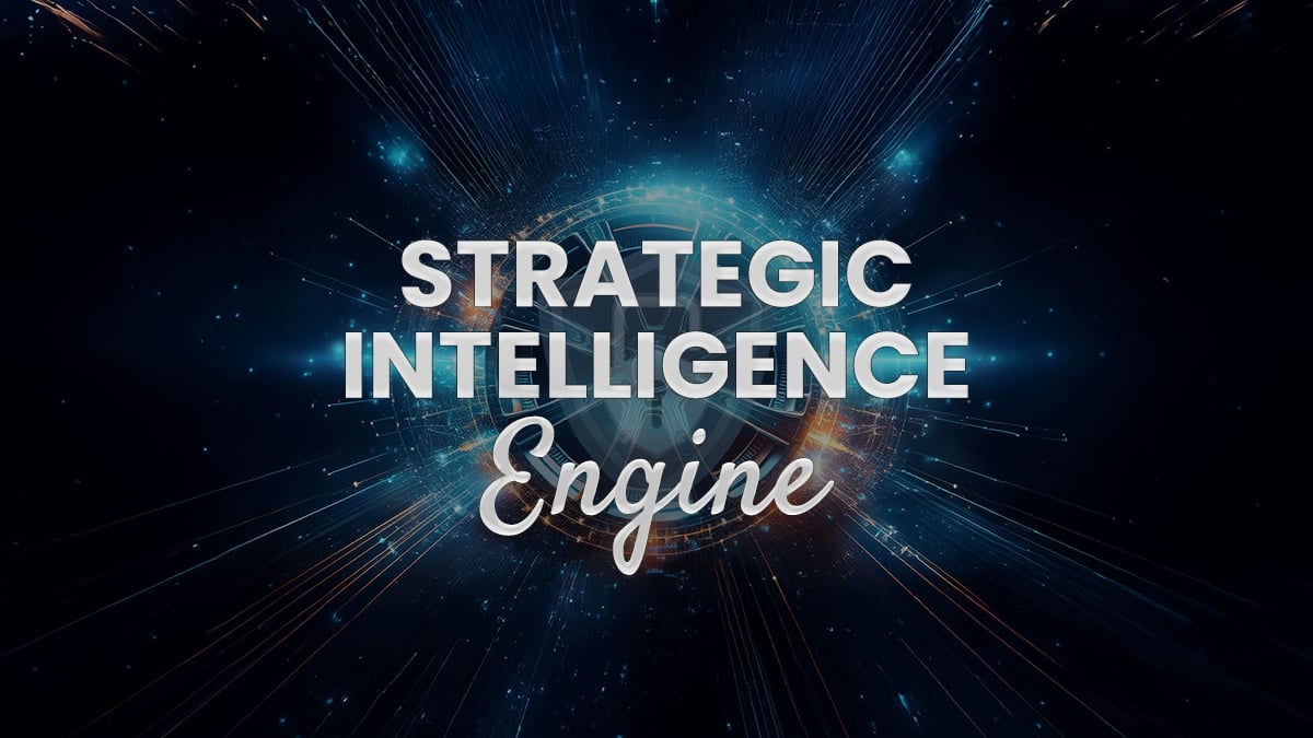 A visual representation of the Strategic Intelligence Engine's Hub and Spoke model