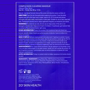 ZO Complexion Clearing Mask for Clear Blemish-Free Skin 85 gm | 3 Oz 17 ZO Complexion Clearing Mask for Clear Blemish-Free Skin 85 gm | 3 Oz