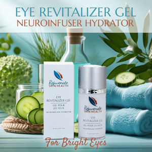 Rejuvenate Eye Revitalizer Gel Neuroinfuser Hydrator for Bright Eyes 15 ml | 0.5 Fl Oz 12 Rejuvenate Eye Revitalizer Gel Neuroinfuser Hydrator for Bright Eyes 15 ml | 0.5 Fl Oz