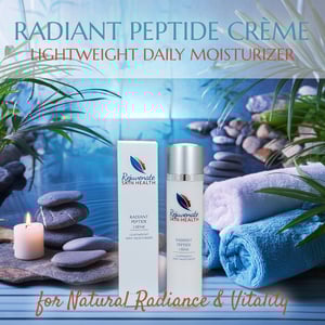 Rejuvenate Radiant Peptide Crème Lightweight Daily Moisturizer 50 ml | 1.7 Fl Oz 15 Rejuvenate Radiant Peptide Crème Lightweight Daily Moisturizer for Natural Radiance & Vitality 50 ml | 1.7 Fl Oz