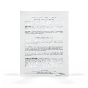 Hydrinity Restorative HA+ Masque Revitalizing Power Boost Treatment - 5 Count 10 Hydrinity Restorative HA+ Masque Revitalizing Power Boost Treatment