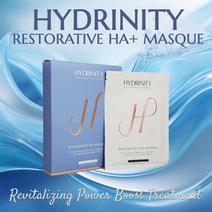 Hydrinity Restorative HA+ Masque Revitalizing Power Boost Treatment - 5 Count 12 Hydrinity Restorative HA+ Masque Revitalizing Power Boost Treatment