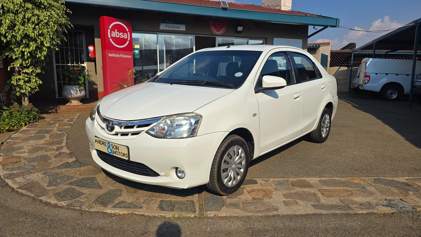 2016 Toyota Etios 1.5 Xs/Sprint Sedan