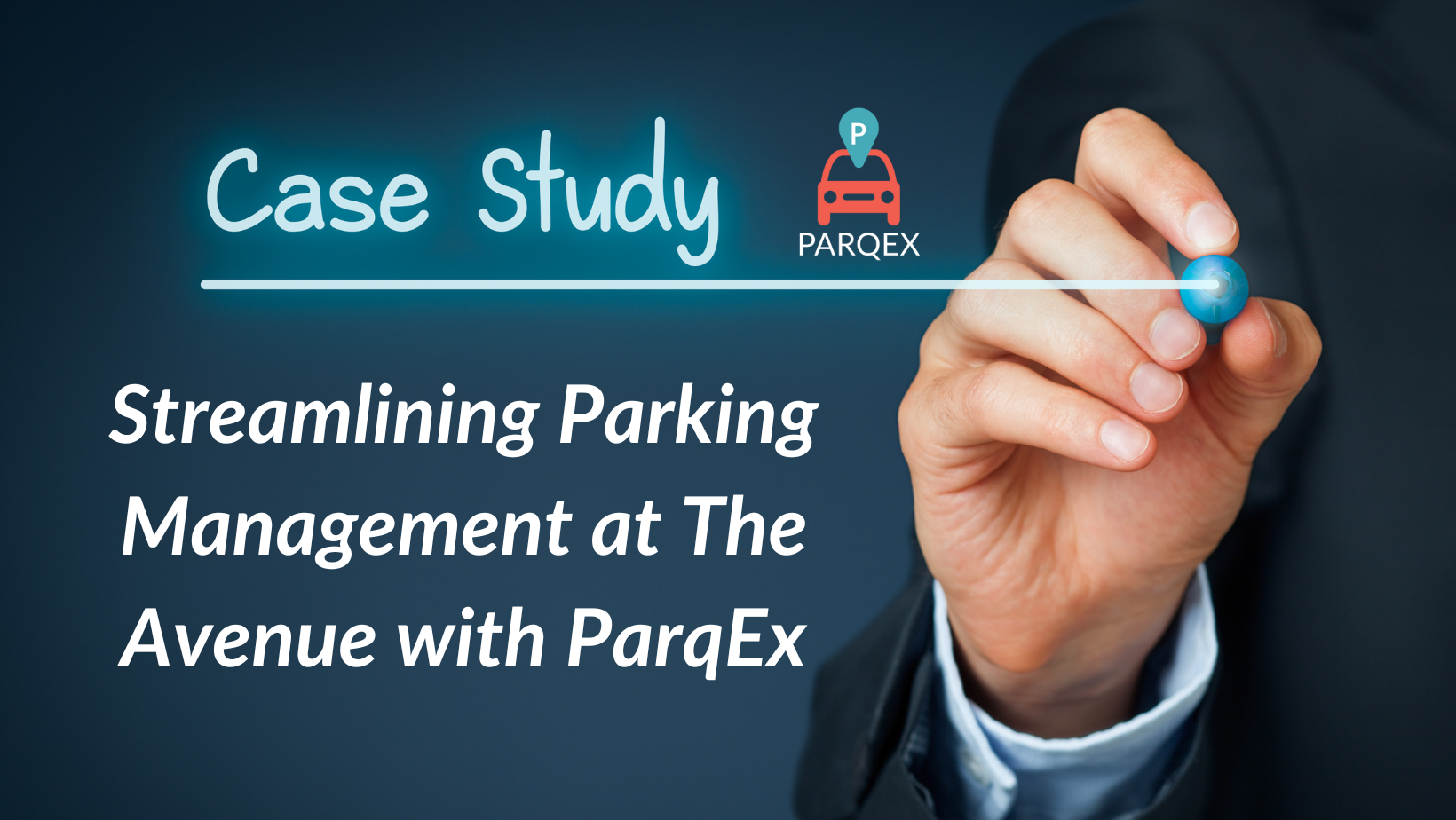 Streamlining Parking Management At The Avenue With Parqex demonstrating ParqEx's smart parking technology in action.