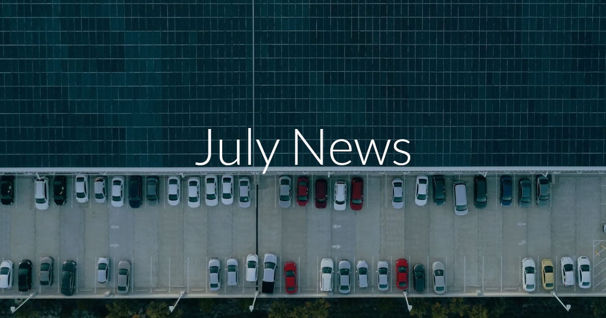 July 2024 demonstrating ParqEx's smart parking technology in action.