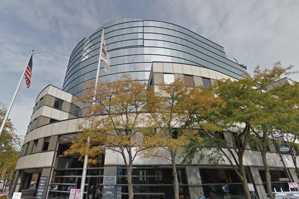 Evanston Metro Center 3 demonstrating ParqEx's smart parking technology in action.