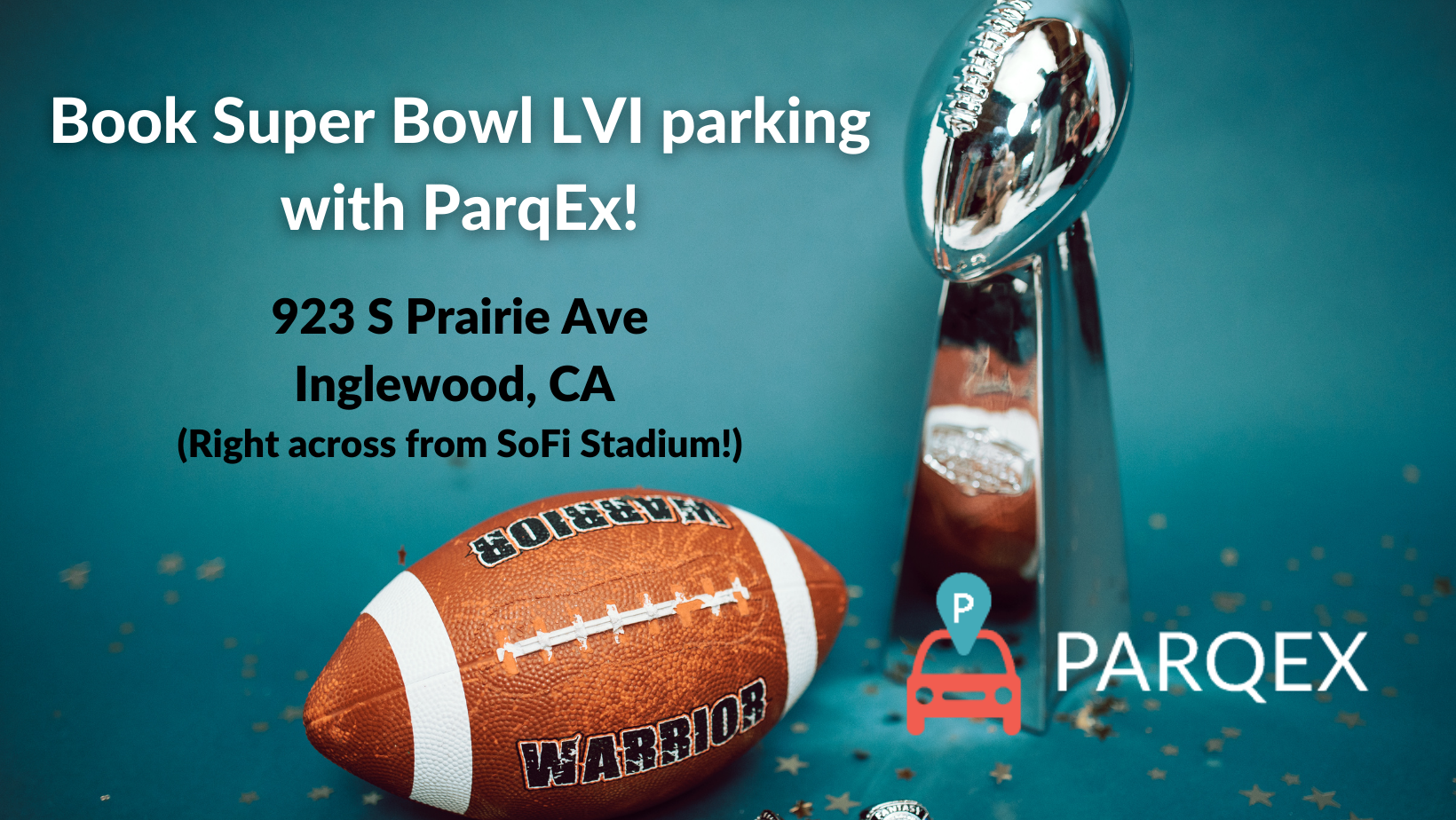 Book Your Super Bowl Parking With Parqex Blog 923 S Prairie Ave Inglewood Ca demonstrating ParqEx's smart parking technology in action.