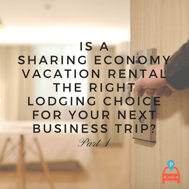 Parqex Is An Sharing Economy Vacation Rental The Right Lodging Choice For Your Next Business Trip Part 1 demonstrating ParqEx's smart parking technology in action.
