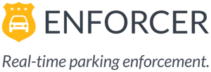 Parqex Enforcer App Horizontal Color demonstrating ParqEx's smart parking technology in action.