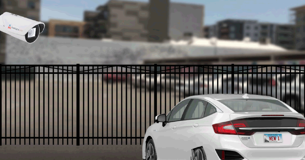Accesspluspremium Animation Frame 1 Gif demonstrating ParqEx's smart parking technology in action.