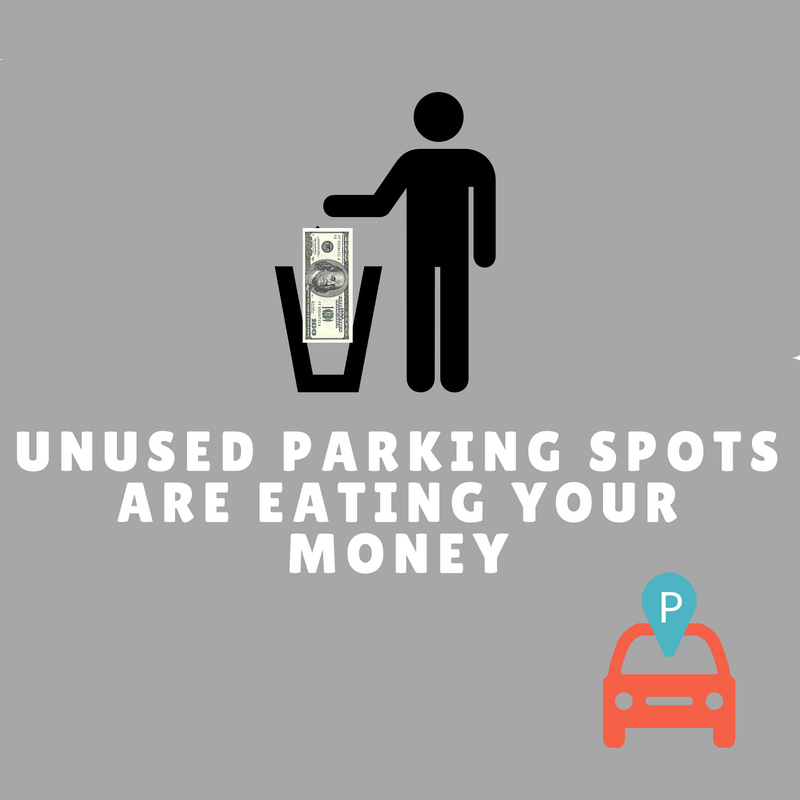 Unused Parking Spots Are Eating Your Money 2 demonstrating ParqEx's smart parking technology in action.