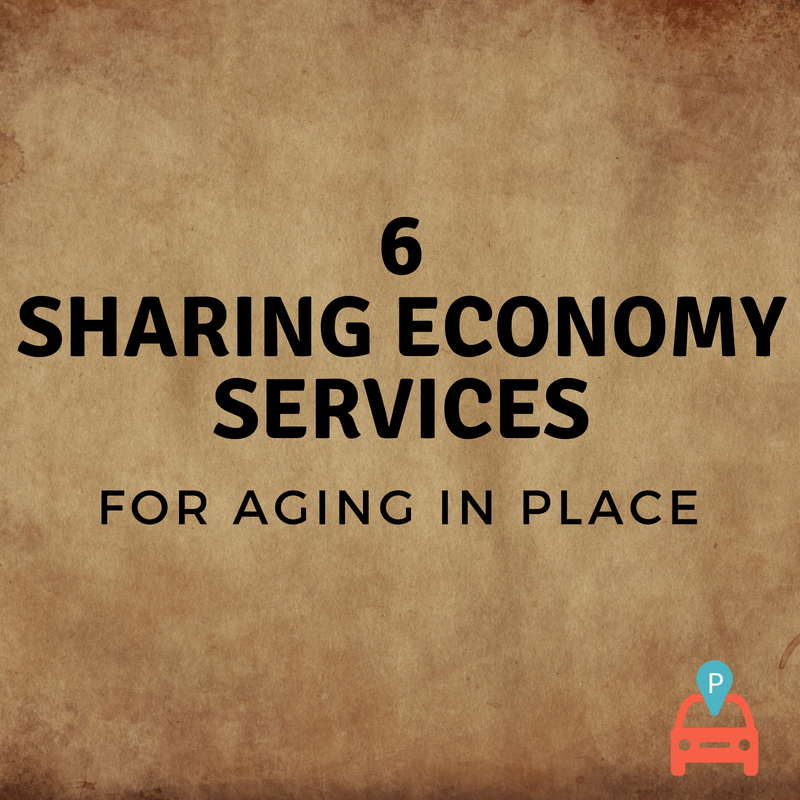 Parqex 6 Sharing Economy Services For Aging In Place demonstrating ParqEx's smart parking technology in action.