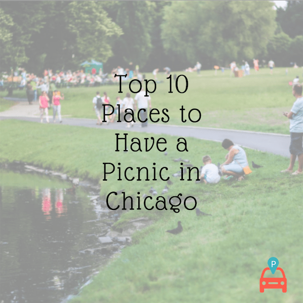 Top 10 Places To Have A Picnic In Chicago 1 demonstrating ParqEx's smart parking technology in action.