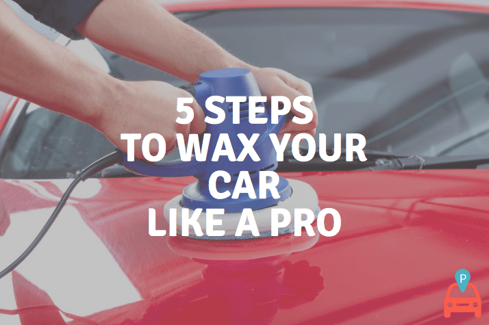 5 Steps To Wax Your Car Like A Pro demonstrating ParqEx's smart parking technology in action.
