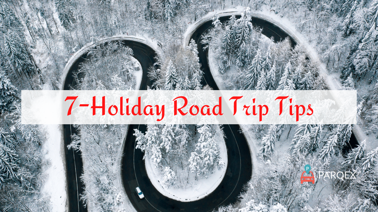 7 Holiday Road Trip Tips Holiday Blog Parqex demonstrating ParqEx's smart parking technology in action.