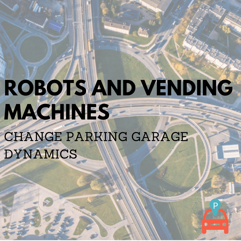 Parqex Robots And Vending Machines Change Parking Garage Dynamics Feature demonstrating ParqEx's smart parking technology in action.