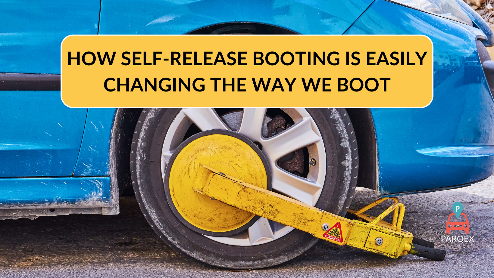 How Self Release Booting Is Easily Changing The Way We Boot demonstrating ParqEx's smart parking technology in action.