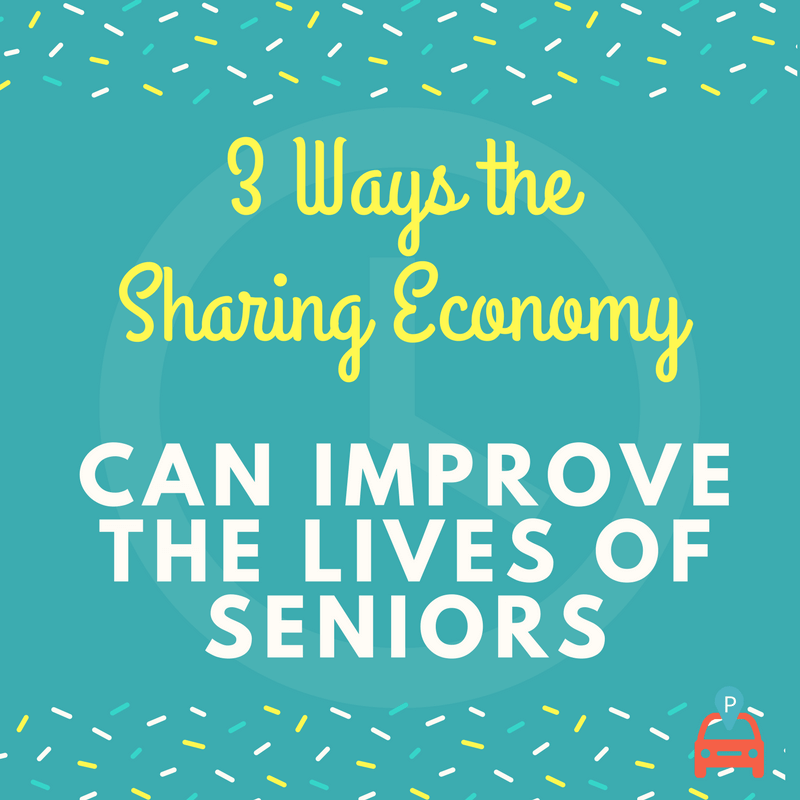 3 Ways The Sharing Economy Can Improve The Lives Of Seniors demonstrating ParqEx's smart parking technology in action.