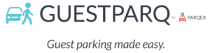 Guestparq Parqex Privateguestparking Logocolor 300 X 76 1 demonstrating ParqEx's smart parking technology in action.