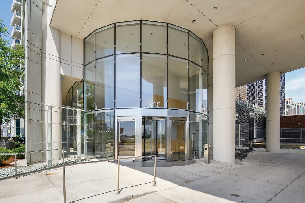 340 On The Park 2 demonstrating ParqEx's smart parking technology in action.