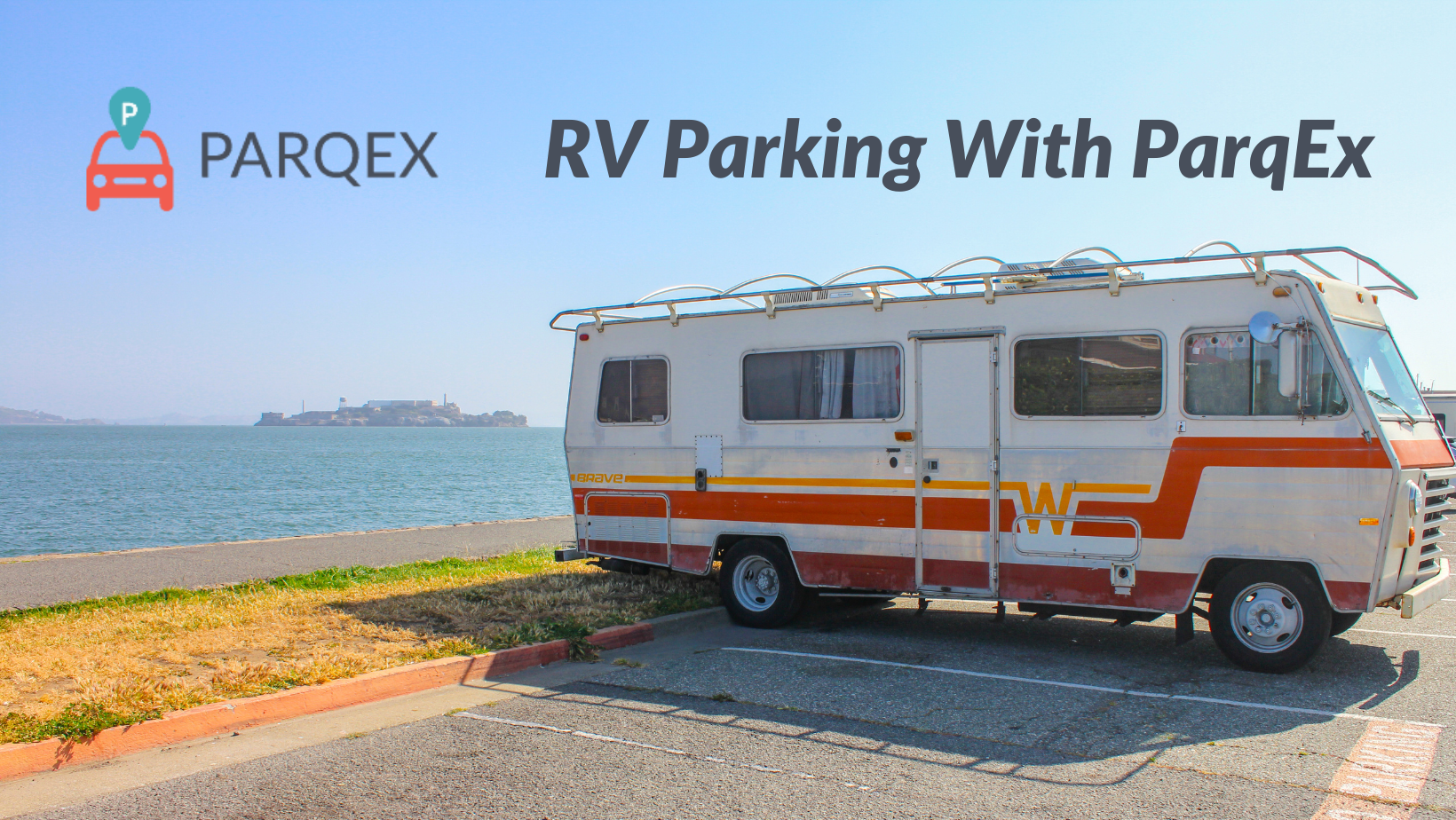 Rv Parking With Parqex Find Rv Parkinglist Rv Parking Blog demonstrating ParqEx's smart parking technology in action.