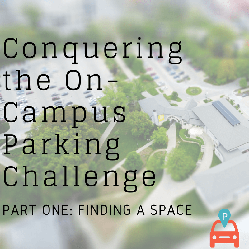Conquering The On Campus Parking Challenge Part One Finding A Space 1 demonstrating ParqEx's smart parking technology in action.