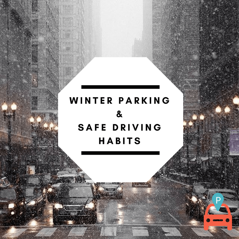 Winter Parking demonstrating ParqEx's smart parking technology in action.