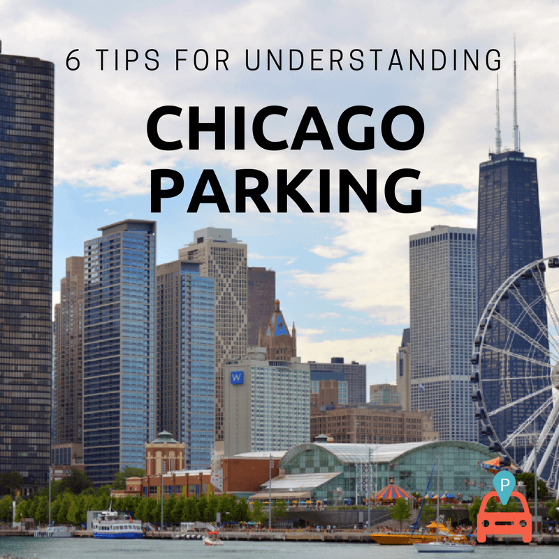6 Tips For Understand Chicago Parking demonstrating ParqEx's smart parking technology in action.