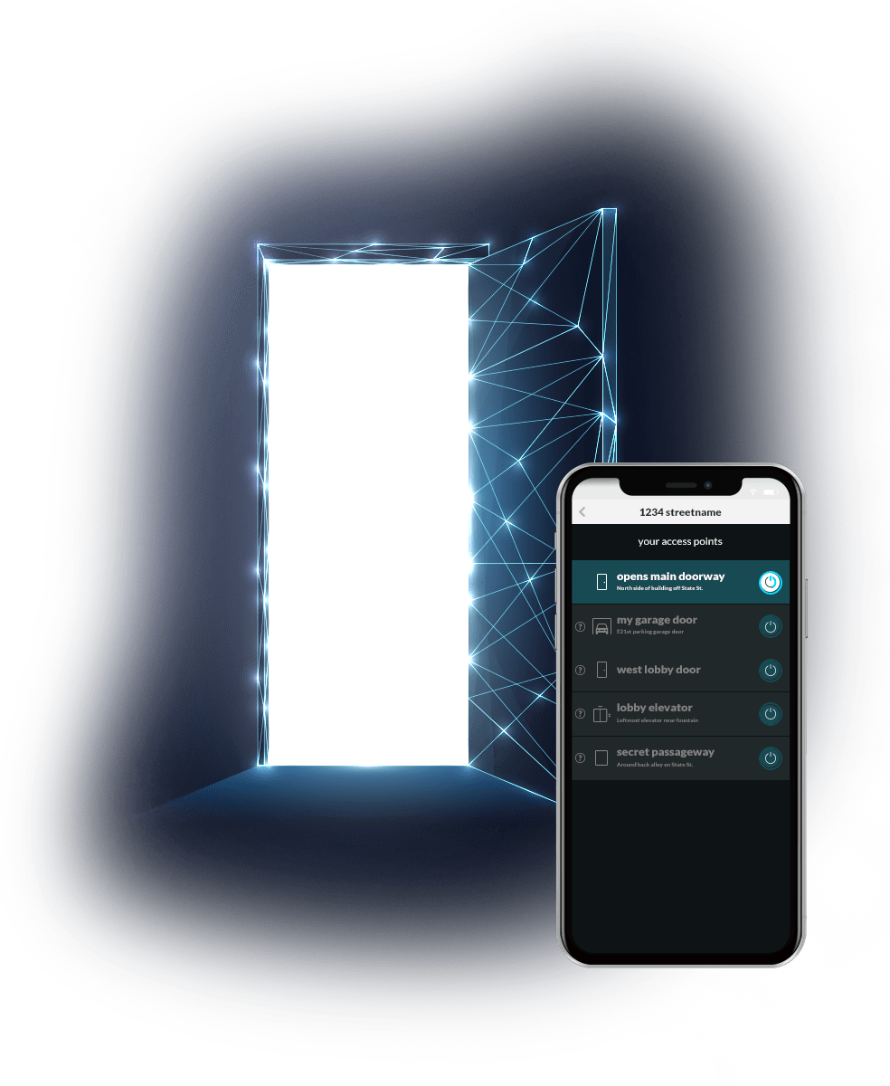 Accessplustouchless Hero Full 1 demonstrating ParqEx's smart parking technology in action.