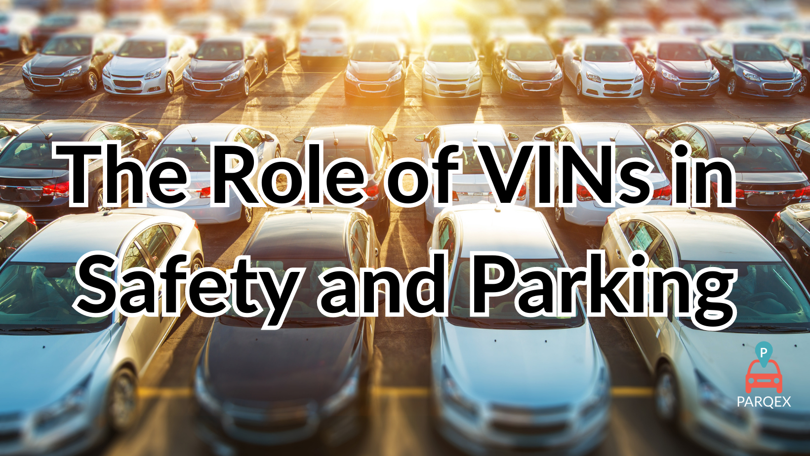 The Role Of Vins In Safety And Parking demonstrating ParqEx's smart parking technology in action.