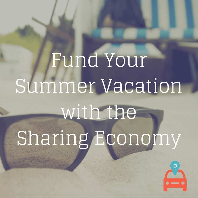 Parqex Fund Your Summer Vacation With The Sharing Economy demonstrating ParqEx's smart parking technology in action.