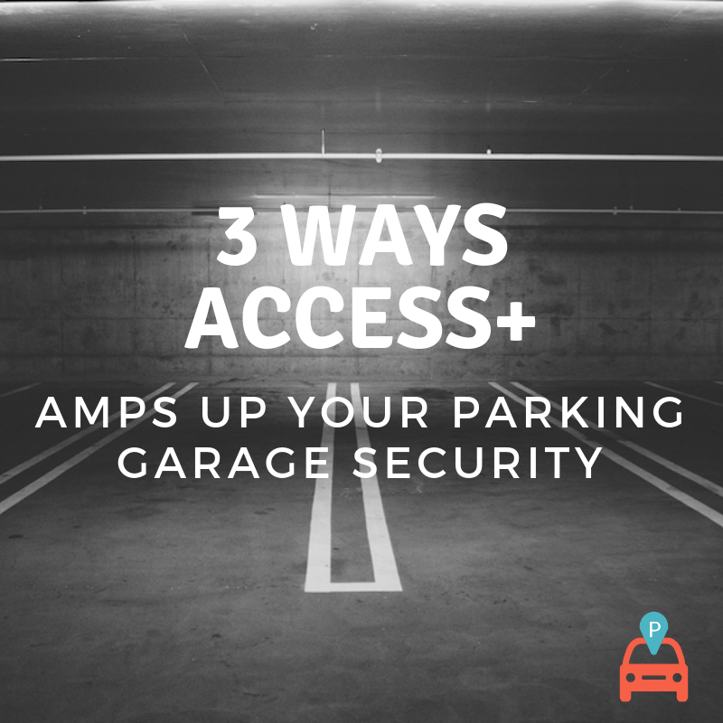 3 Ways Access Amps Up Your Parking Garage Security demonstrating ParqEx's smart parking technology in action.