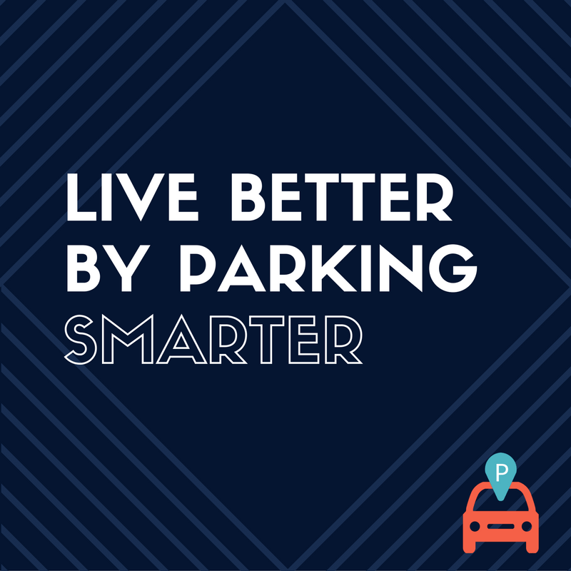 Pattie 2 demonstrating ParqEx's smart parking technology in action.