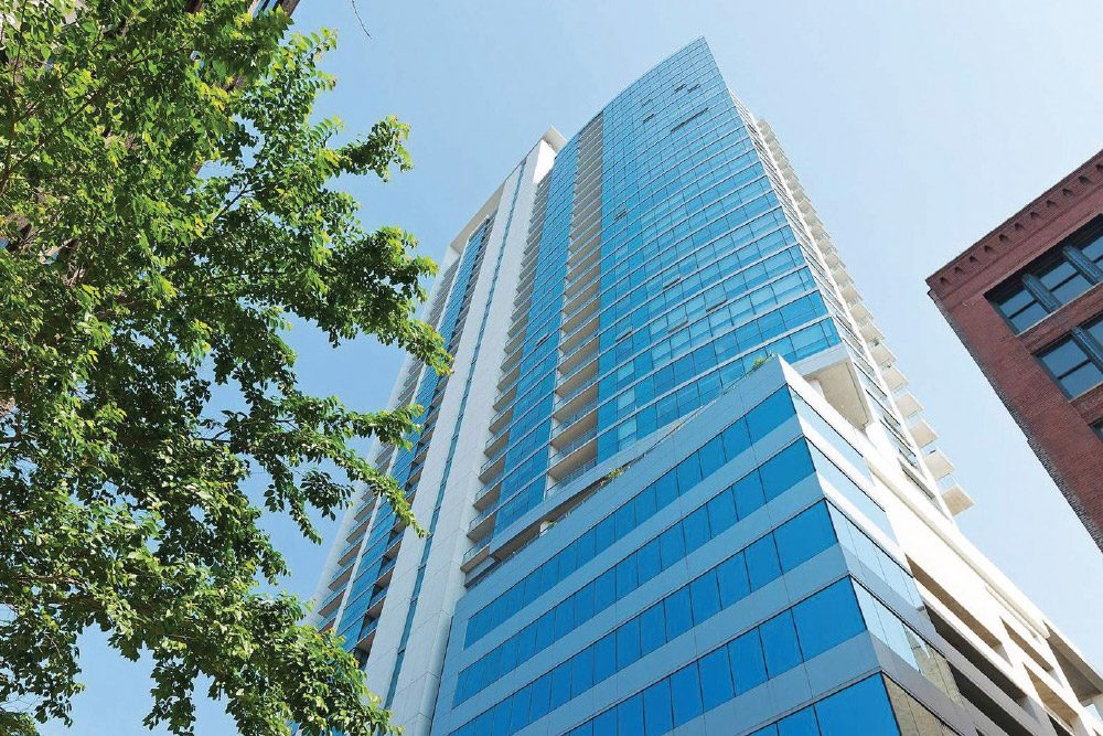 Silver Tower Chicago 1 1 demonstrating ParqEx's smart parking technology in action.