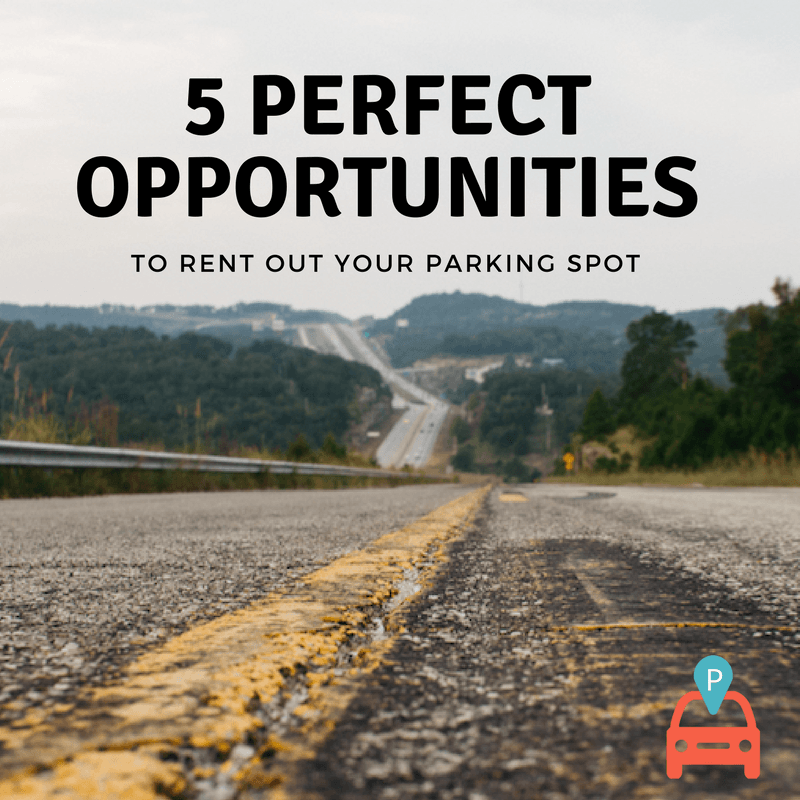 Parqex 5 Perfect Opportunities To Rent Out Your Parking Spot demonstrating ParqEx's smart parking technology in action.