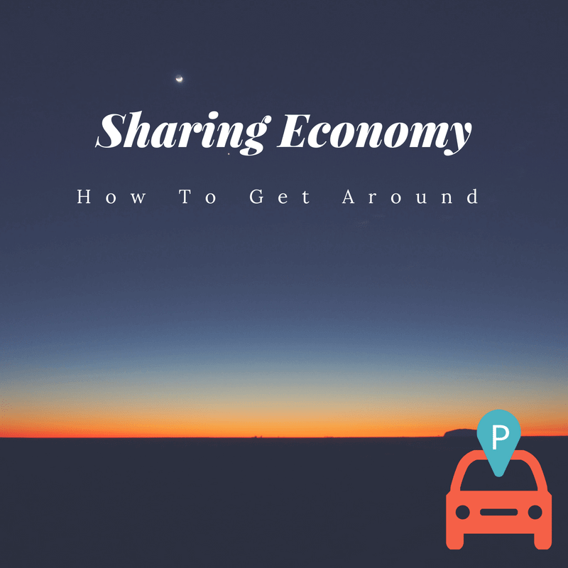 Sharing Economy demonstrating ParqEx's smart parking technology in action.
