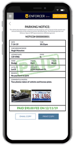 ParqEx Enforcement Features