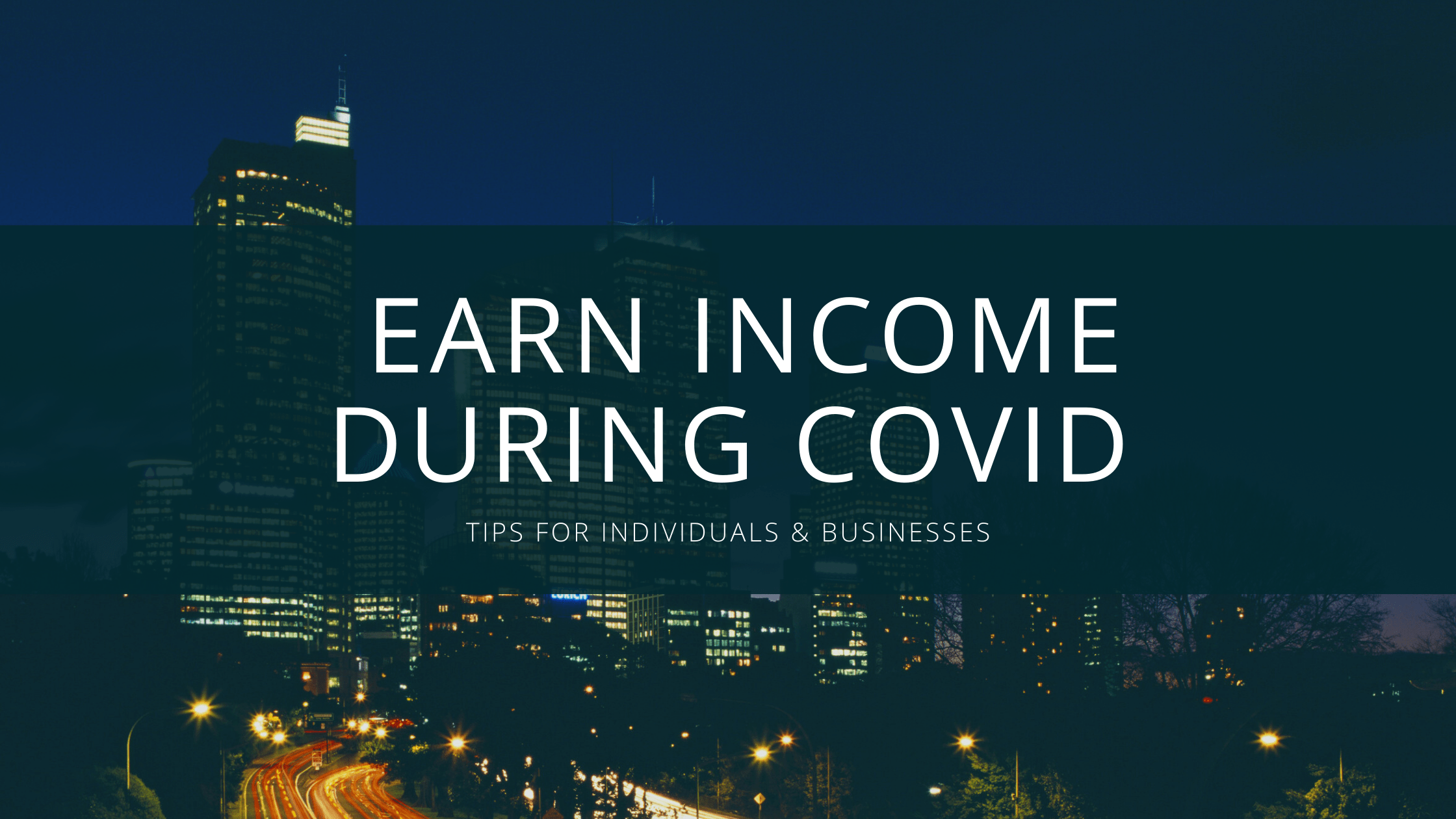 Tips For Individuals Businesses To Earn Income During Covid demonstrating ParqEx's smart parking technology in action.