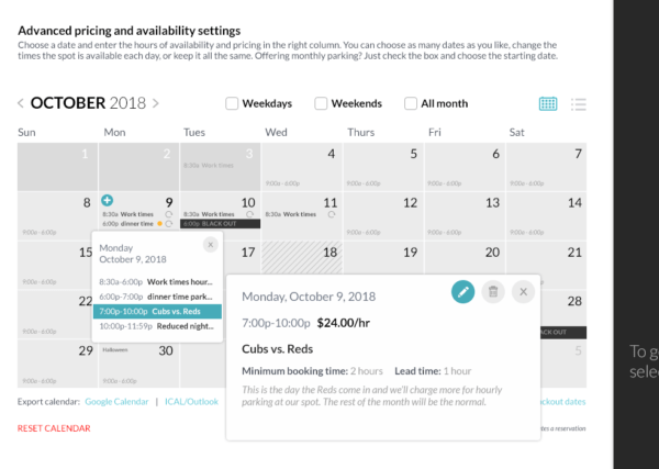 Parqex Spothero Parternship Features 0003 Availability Calendar 600 X 427 1 demonstrating ParqEx's smart parking technology in action.