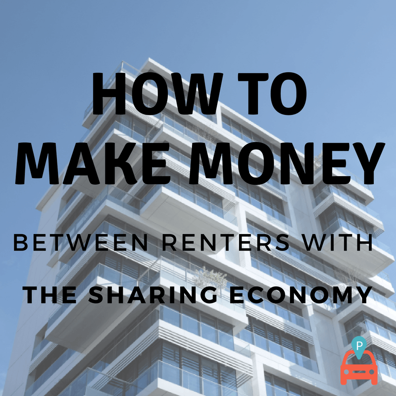 How To Make Money Between Renters With The Sharing Economy demonstrating ParqEx's smart parking technology in action.