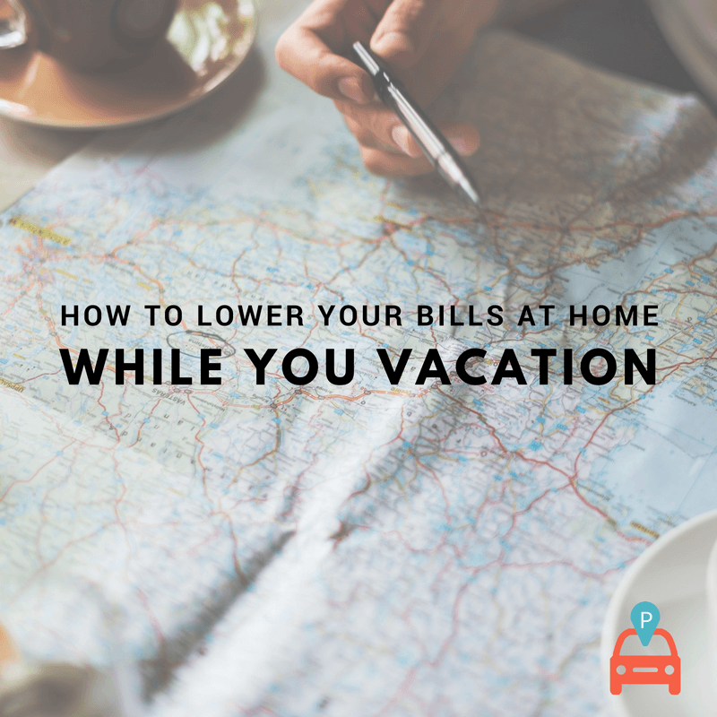 Parqex How To Lower Your Bills At Home While You Vacation demonstrating ParqEx's smart parking technology in action.