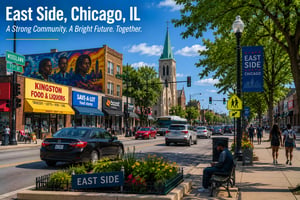 Discover smart parking solutions in East Side, Chicago, IL that improve accessibility, parking operations, and user experience. ParqEx helps a, property owners, and municipalities optimize parking resources through innovative technology and efficient parking management solutions.
