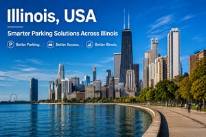 Discover smart parking solutions in Illinois, USA that improve accessibility, parking operations, and user experience. ParqEx helps businesses, property owners, and municipalities optimize parking resources through innovative technology and efficient parking management solutions.