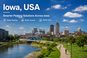 Discover smart parking solutions in Iowa, USA that improve accessibility, parking operations, and user experience. ParqEx helps businesses, property owners, and municipalities optimize parking resources through innovative technology and efficient parking management solutions.