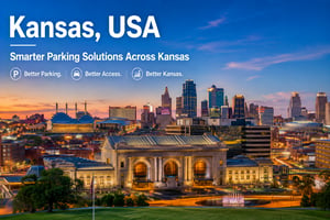 Discover smart parking solutions in Kansas, USA that improve accessibility, parking operations, and user experience. ParqEx helps businesses, property owners, and municipalities optimize parking resources through innovative technology and efficient parking management solutions.