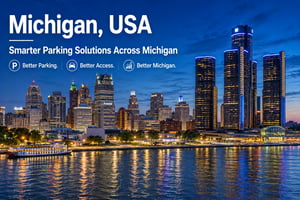 Discover smart parking solutions in Michigan, USA that improve accessibility, parking operations, and user experience. ParqEx helps businesses, property owners, and municipalities optimize parking resources through innovative technology and efficient parking management solutions.